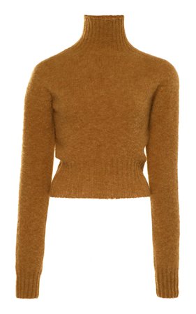 Cropped Seamless Wool Turtleneck by Victoria Beckham | Moda Operandi