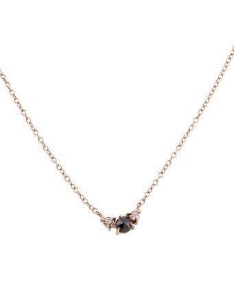 Catbird 14K Diamond Maleficent Pendant Necklace - Necklaces - WCATB20284 | The RealReal
