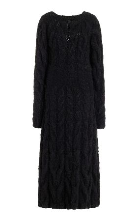 Gabriela Hearst Poppy Cable-Knit Cashmere Sweater Dress By Gabriela Hearst | Moda Operandi