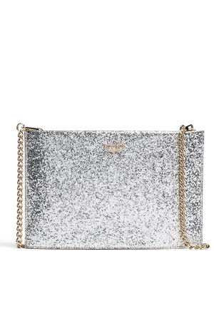 Sliver Glitterbug Bag by kate spade new york accessories for $30 | Rent the Runway