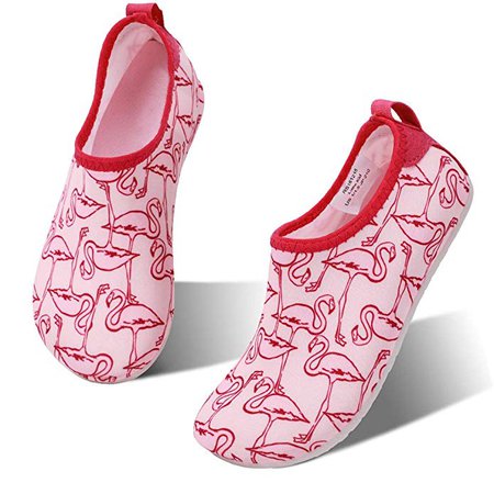 Amazon.com | hiitave Boys Swim Water Shoes Non-Slip Quick Dry Barefoot Beach Aqua Pool Socks for Girls Kids Toddler Aqua/Octopus 6-7 M US Toddler | Athletic & Outdoor