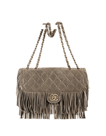 Chanel-Beige-Suede-Fringe-Flap-Bag-Prefall-2014.png (846×1080)