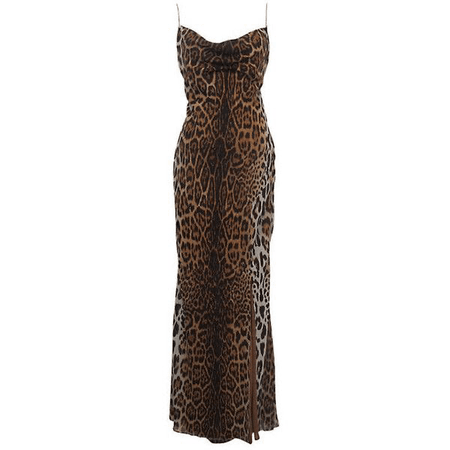 leopard print cute dress