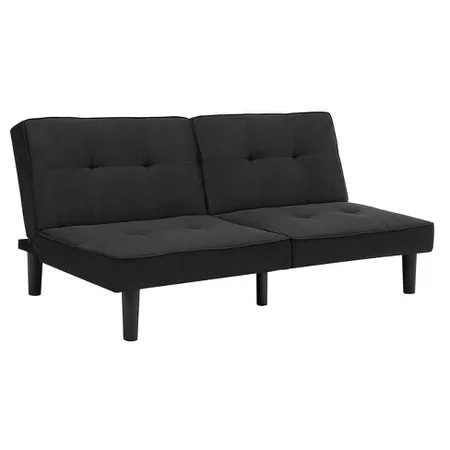 Futon Sofa Black - Room Essentials : Target