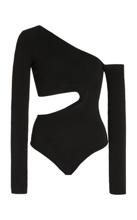 Asymmetric Cutout Bodysuit By Matériel | Moda Operandi