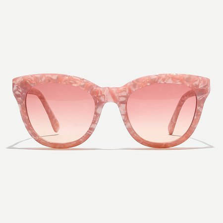 J.Crew: Cabana Oversized Sunglasses For Women pink