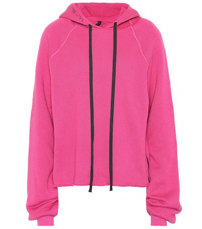 Cotton and cashmere hoodie