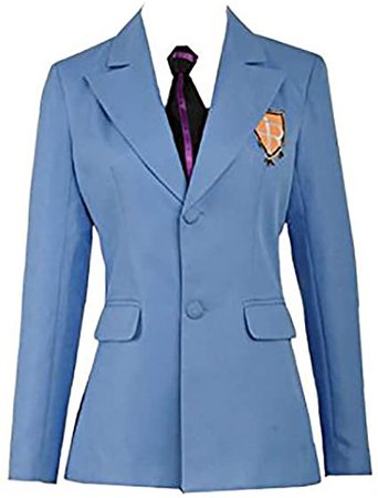 Amazon.com: Cos-Love Ouran High School Host Club Adult Uniform Blazer and Tie,Anime Fujioka Haruhi Cosplay Costume Halloween (in Stock): Clothing