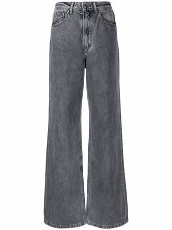 12 STOREEZ wide-leg high-rise jeans - FARFETCH