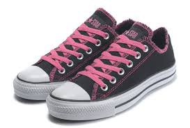 pink and black converse - Google Search