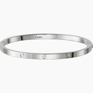 CRB6047417 - LOVE bracelet, SM - White gold - Cartier