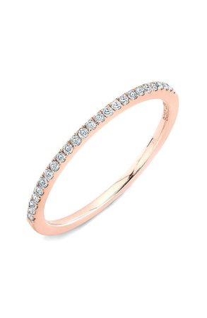 Bony Levy 'Stackable' Straight Diamond Band Ring (Nordstrom Exclusive) | Nordstrom