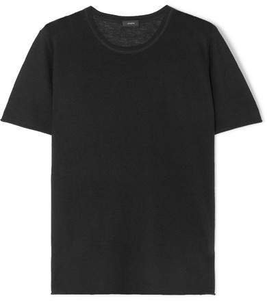 Cashmere T-shirt - Black