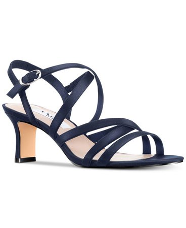 Nina Genaya Strappy Evening Sandals & Reviews - Evening & Wedding - Shoes - Macy's