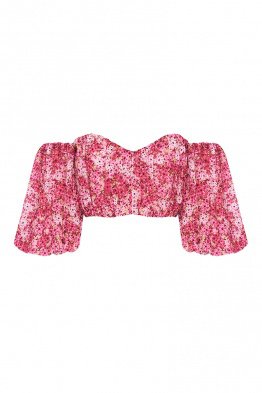 Pink Ditzy Floral Skirt | Skirts | SHEIKE Shop Online