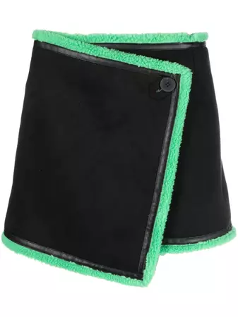 TWINSET wrap-design thigh-length Skirt - Farfetch