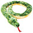 Amazon.com: Rhode Island Novelty Giant Anaconda Snake Plush Toy 100 Inch Long: Toys & Games