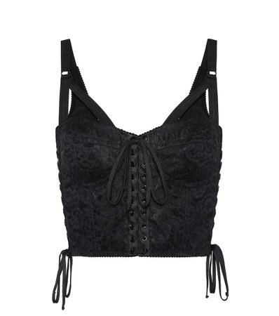 Dolce & Gabbana corset A beautiful black corset tank - Google Search