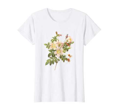 Amazon.com: Womens Vintage Roses Cute Garden Flower Gardening Tee T-Shirt: Clothing