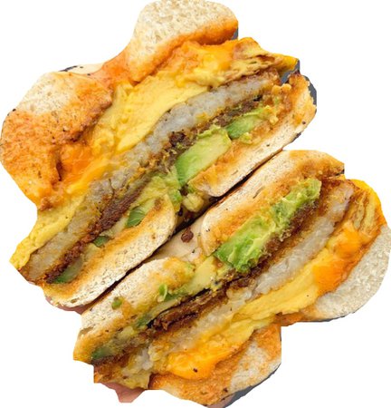 vegan breakfast sandwich