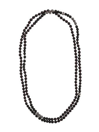 Tateossian mesh bead necklace