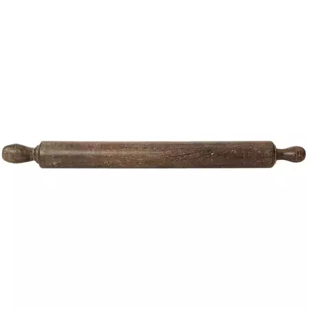 Primitive Rolling Pin For Sale at 1stDibs | antique wood rolling pin, primitive rolling pins