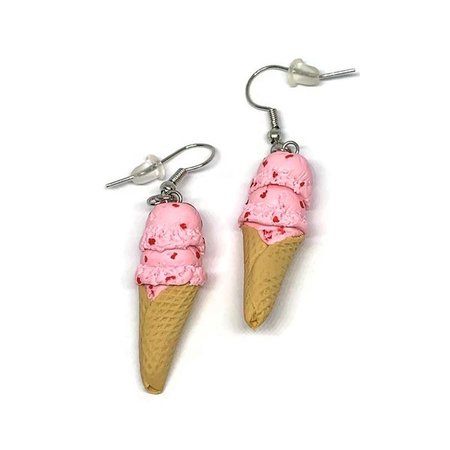 ice cream earrings