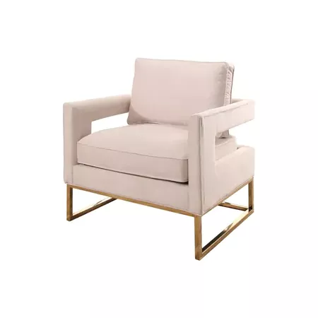 Shop Abbyson Cromwell Velvet Accent Chair - On Sale - Free Shipping Today - Overstock.com - 17627560