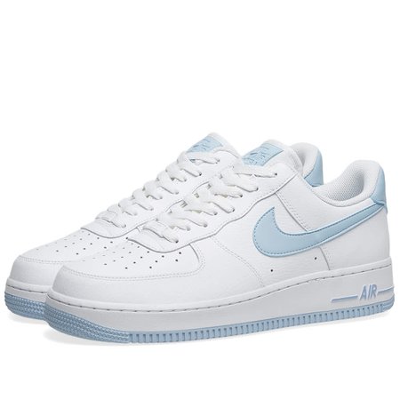 Nike Air Force 1 '07 W White & Light Armory Blue | END.