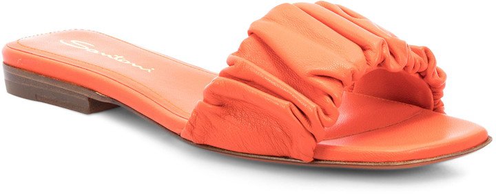 Allonge Leather Slide Sandal