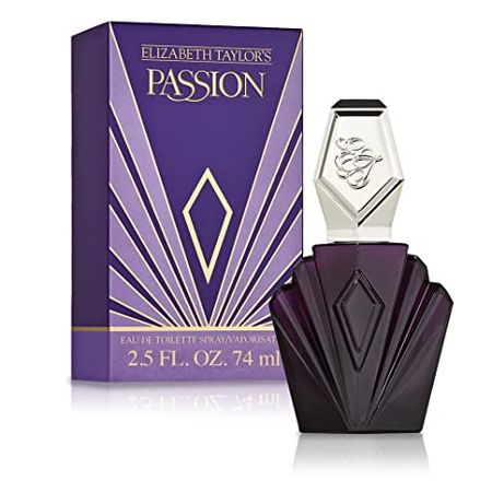 Amazon.com : Women's Perfume by Elizabeth Taylor, Passion, Eau De Toilette EDT Spray, 2.5 Fl Oz : Beauty Products : Beauty & Personal Care