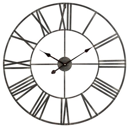 Solange Round Metal Wall Clock - Walmart.com - Walmart.com