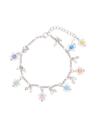 [SWINGSET] Seasonless Flower Chain Bracelet (Rainbow) – SellerWork