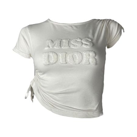 Dior Miss Dior terry cloth letters top in pristine... - Depop