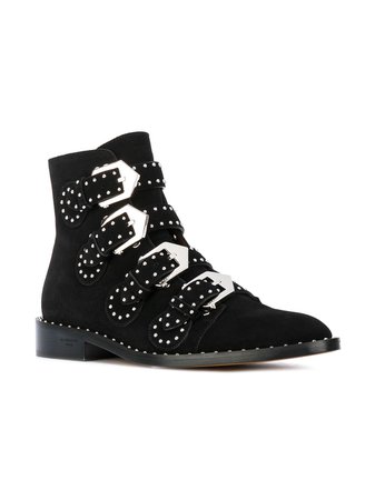 Givenchy Studded Ankle Boots - Farfetch
