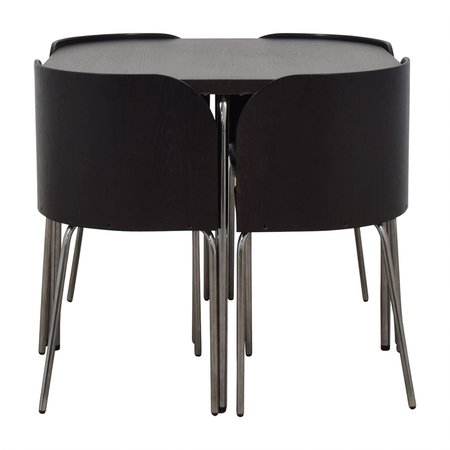 51% OFF - IKEA IKEA Fusion Black Dining Set / Tables
