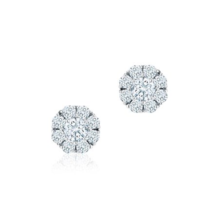Birks Snowflake Diamond Stud Earrings | Birks