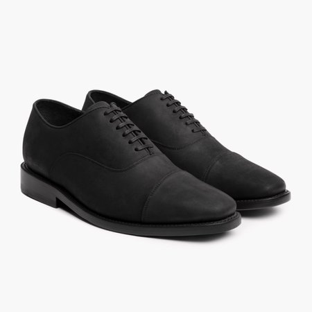 Black dress shoes