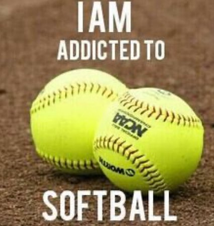 addicted to softball
