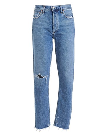 AGOLDE | Jamie High-Rise Tapered Jeans | INTERMIX®