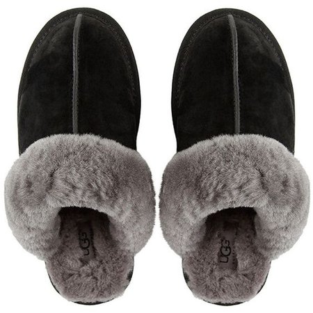 UGG® Women's Scuffette Slippers - Black/Gray