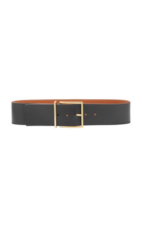M'O Exclusive Leather Waist Belt by Maison Boinet