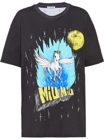 Miu Miu Miu Miu Fantasy T-shirt - Farfetch