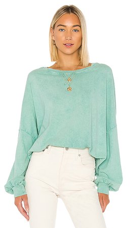 Free People 213 Tee in Mint | REVOLVE