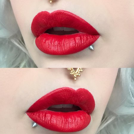 helenesjostedt sur Instagram : 🎄🎄🎄🎄🎄 I used @octoberstockholm lipstick "true red" ✨ Get 15% on all their lipsticks with the code "helenesjostedt" 😘 Septum from @vidakush…