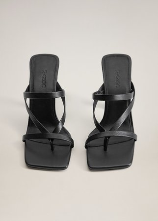 Leather strap sandals - Women | Mango United Kingdom