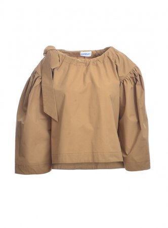 BARCO BLOUSE. Khaki by Cawley / Tops / Blouses | Young British Designers