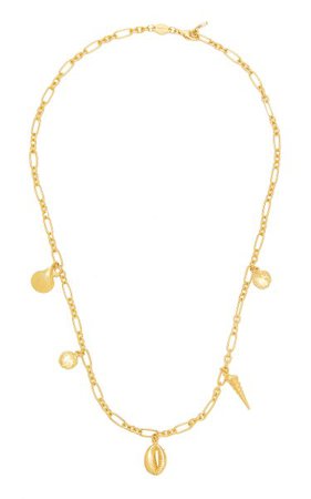 Summer Treasure Gold-Plated Sterling Silver Necklace By Anni Lu | Moda Operandi