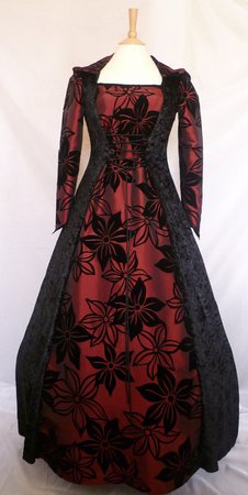 Medieval Dress Gothic Gown Halloween CostumeRenaissance | Etsy