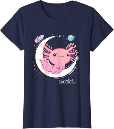 Amazon.com: Space Axolotl Kawaii Shirt Pastel Goth | Japan Anime Comic T-Shirt: Clothing
